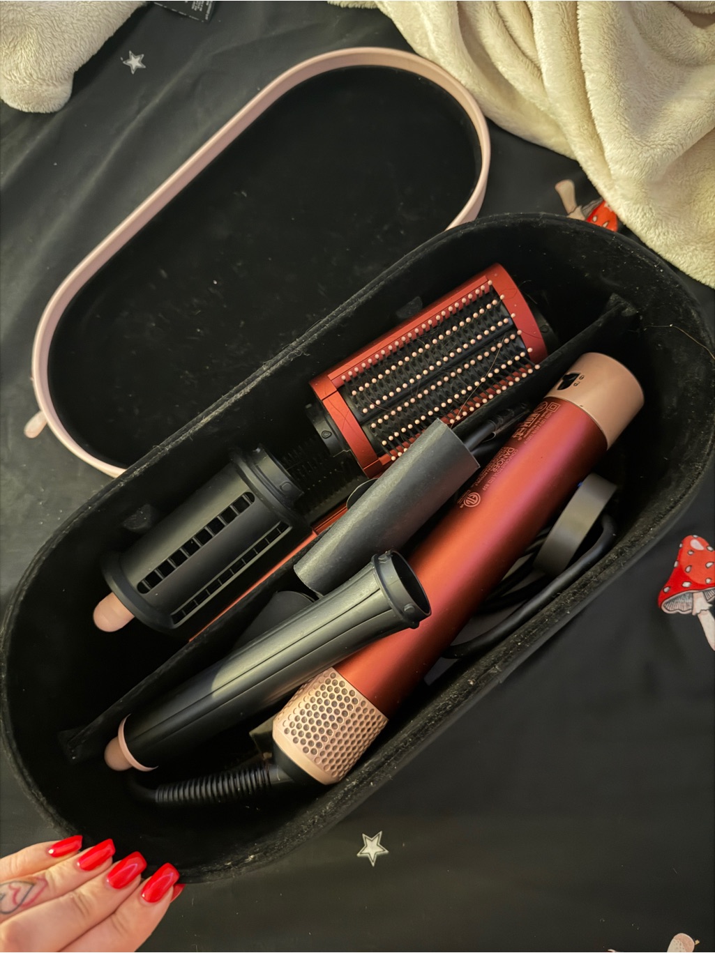 Dyson MultiStyler In Metallic Red Airwrap